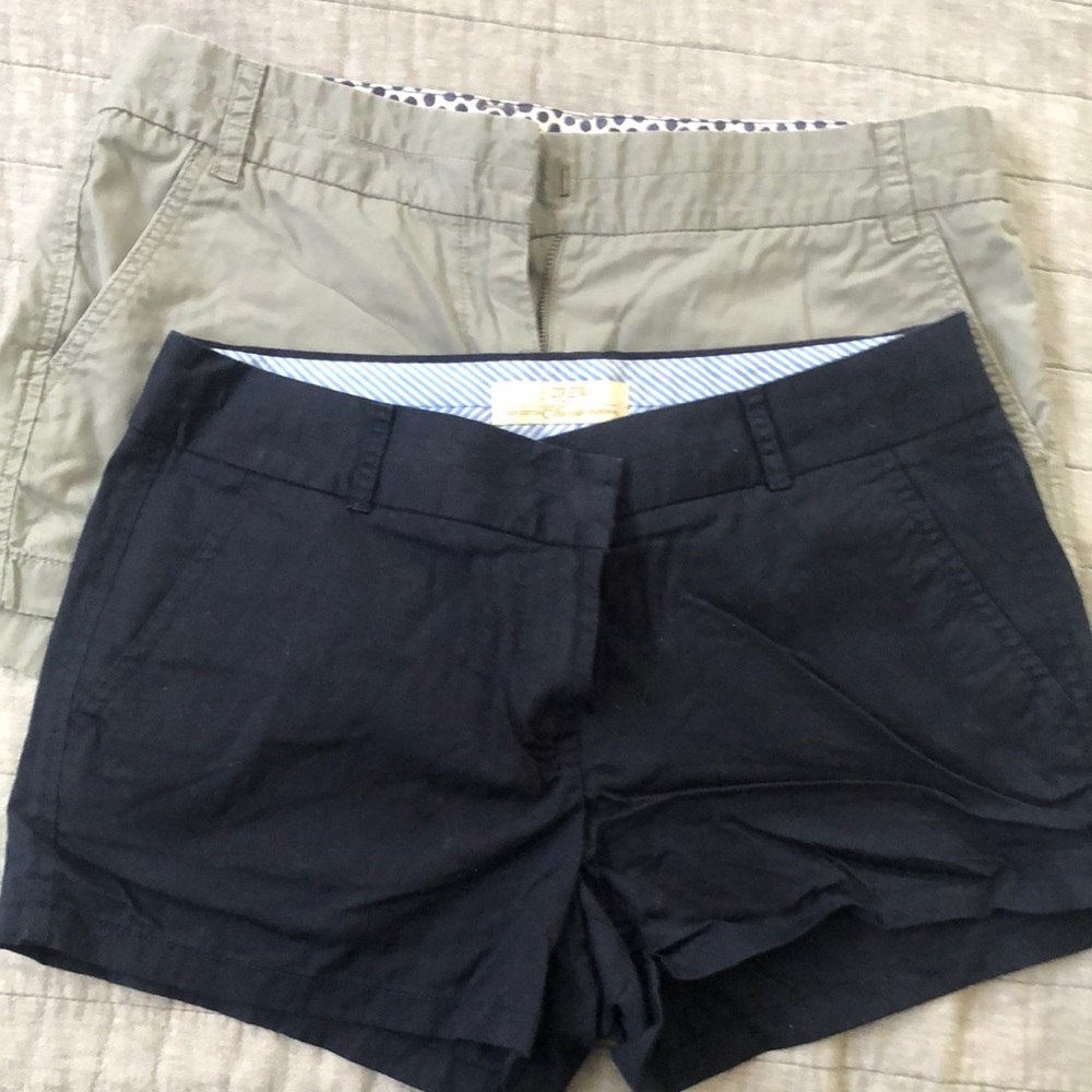 2 pair J.Crew shorts